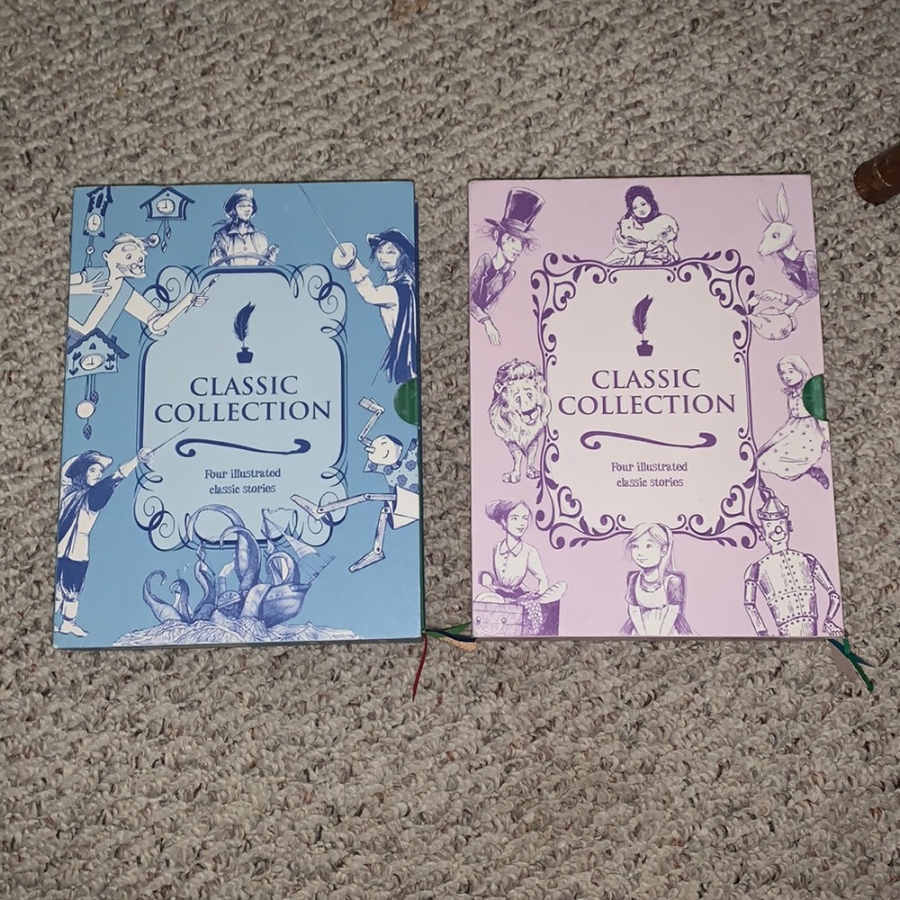 2 Classic Collection book sets.